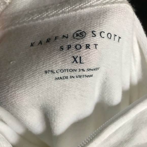 Karen Scott Hooded Zip Up Jacket - Picture 8 of 8